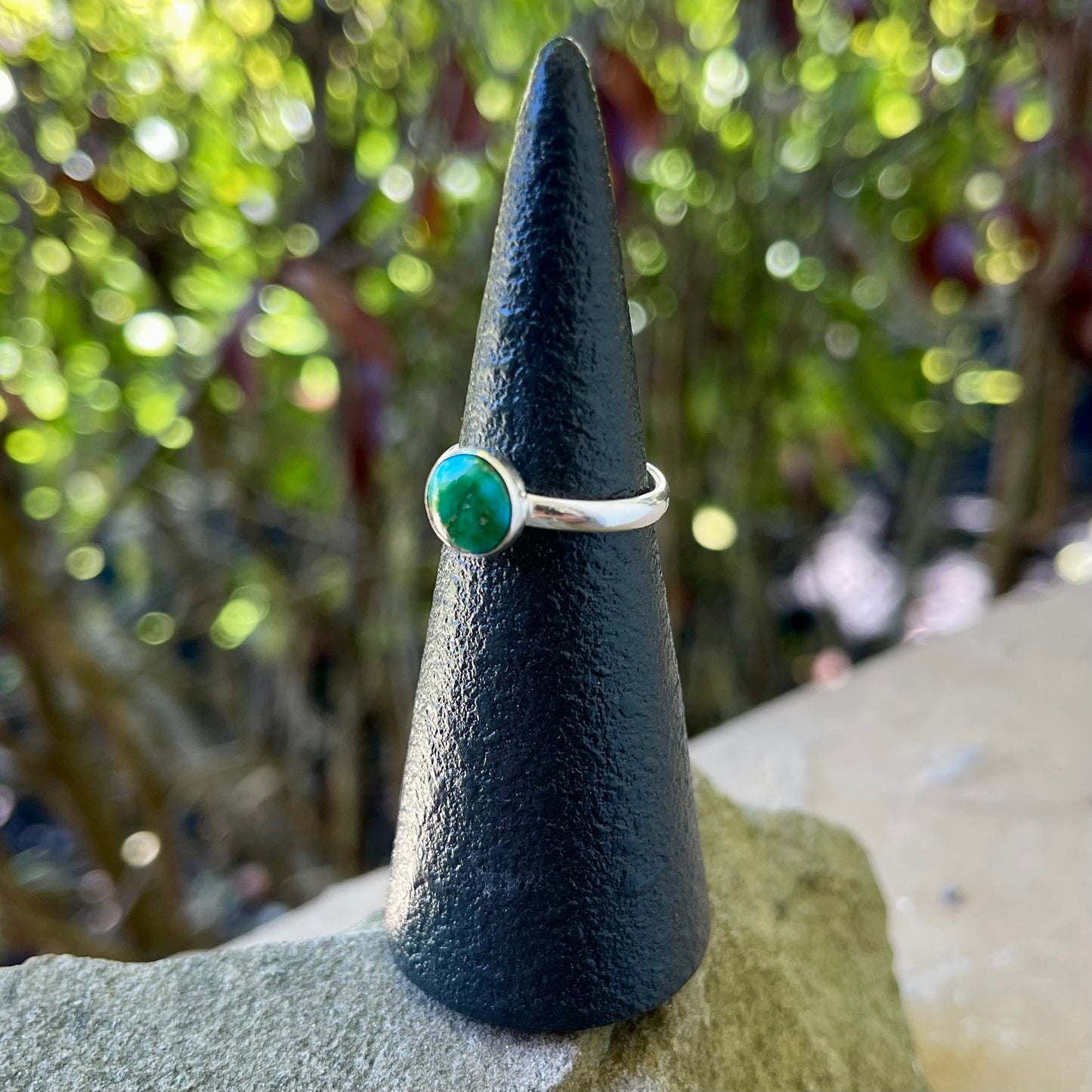 Turquoise Stacker Ring - Size 6