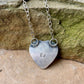 Number 8 Turquoise Heart Necklace