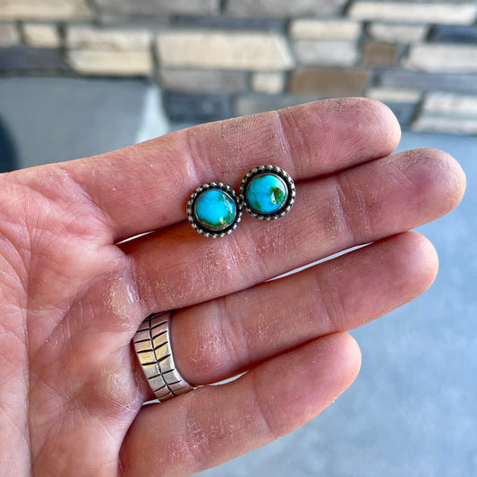 Sonoran Turquoise Stud Earrings