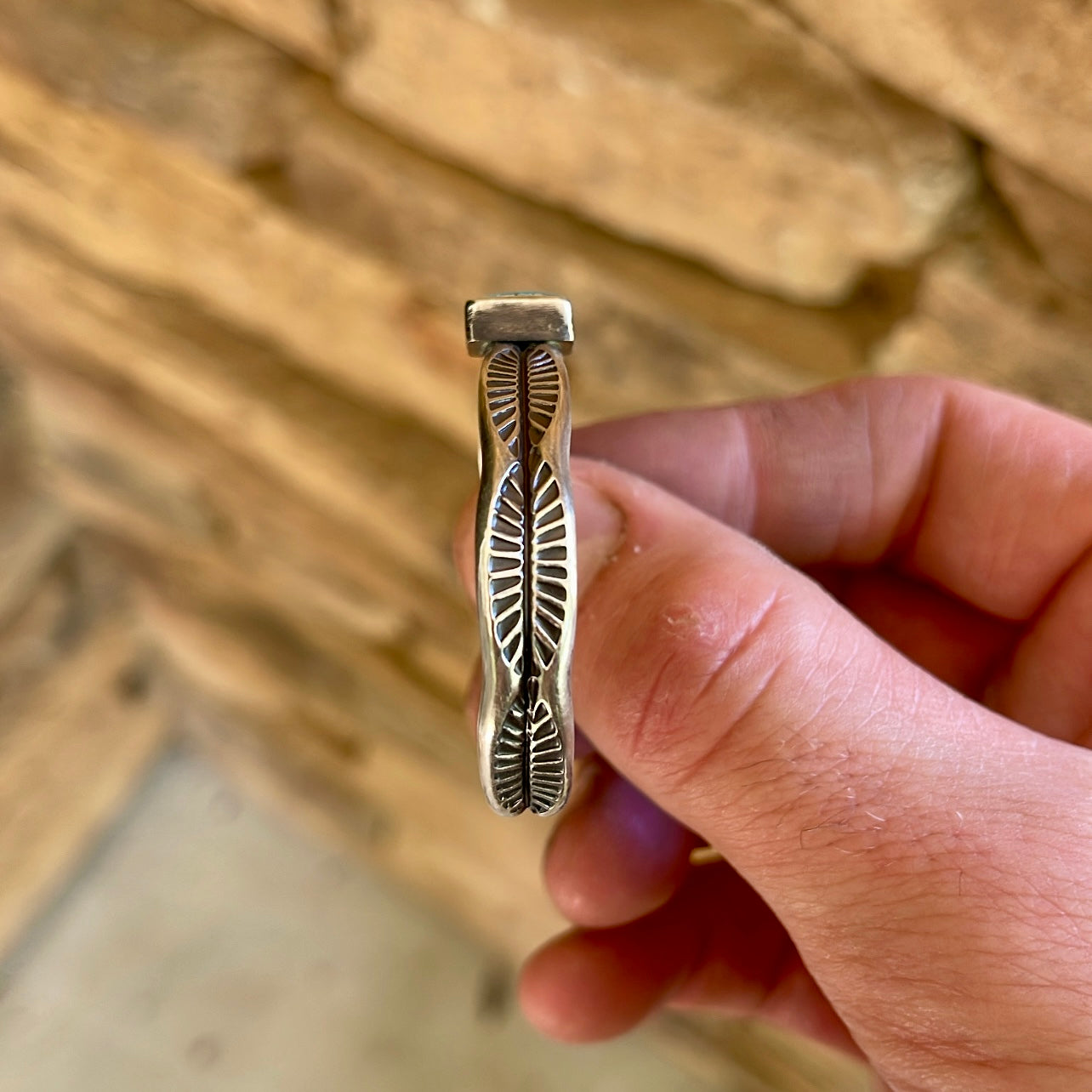 Sonoran Stamped Stacker Cuff