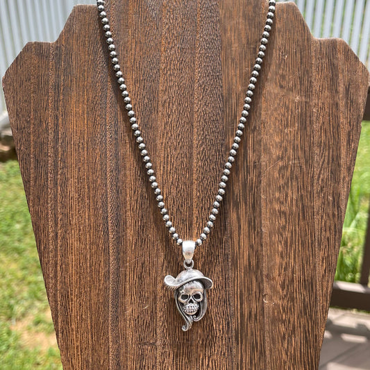 Vintage Pirate Girl Necklace