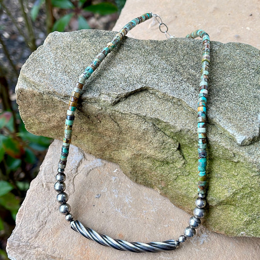 Turquoise Bead Necklace