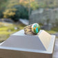 Sonoran Mountain Turquoise Tapered Ring - Size 7.25