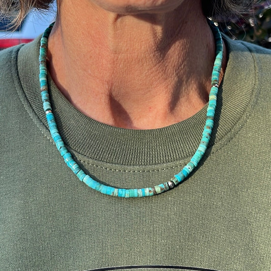 Turquoise Bead Necklace