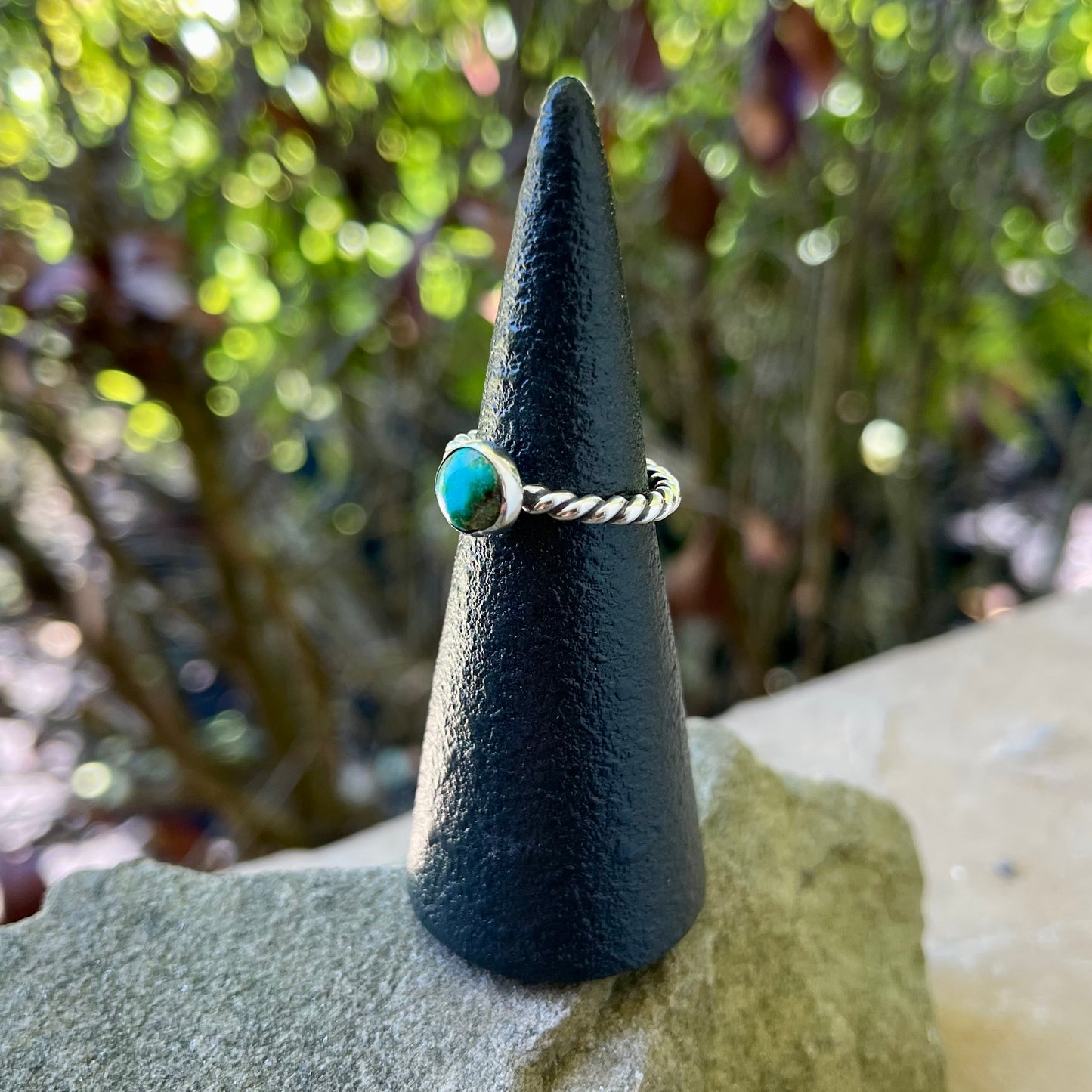 Turquoise Stacker Ring - Size 6