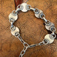 Orange Spiny Oyster Link Bracelet