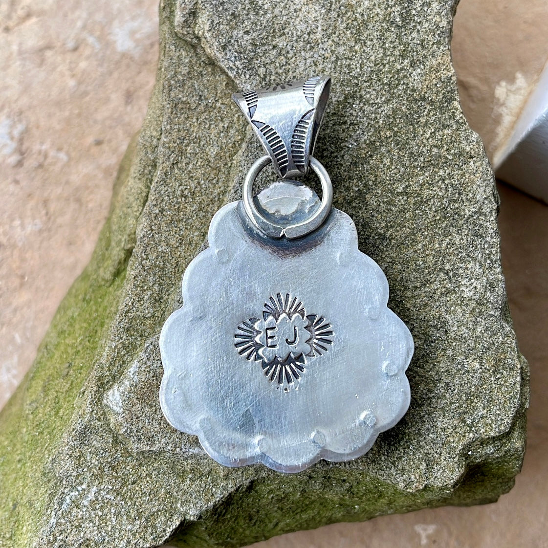 Sonoran Mountain Two Stone Pendant