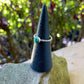 Turquoise Stacker Ring - Size 7.5