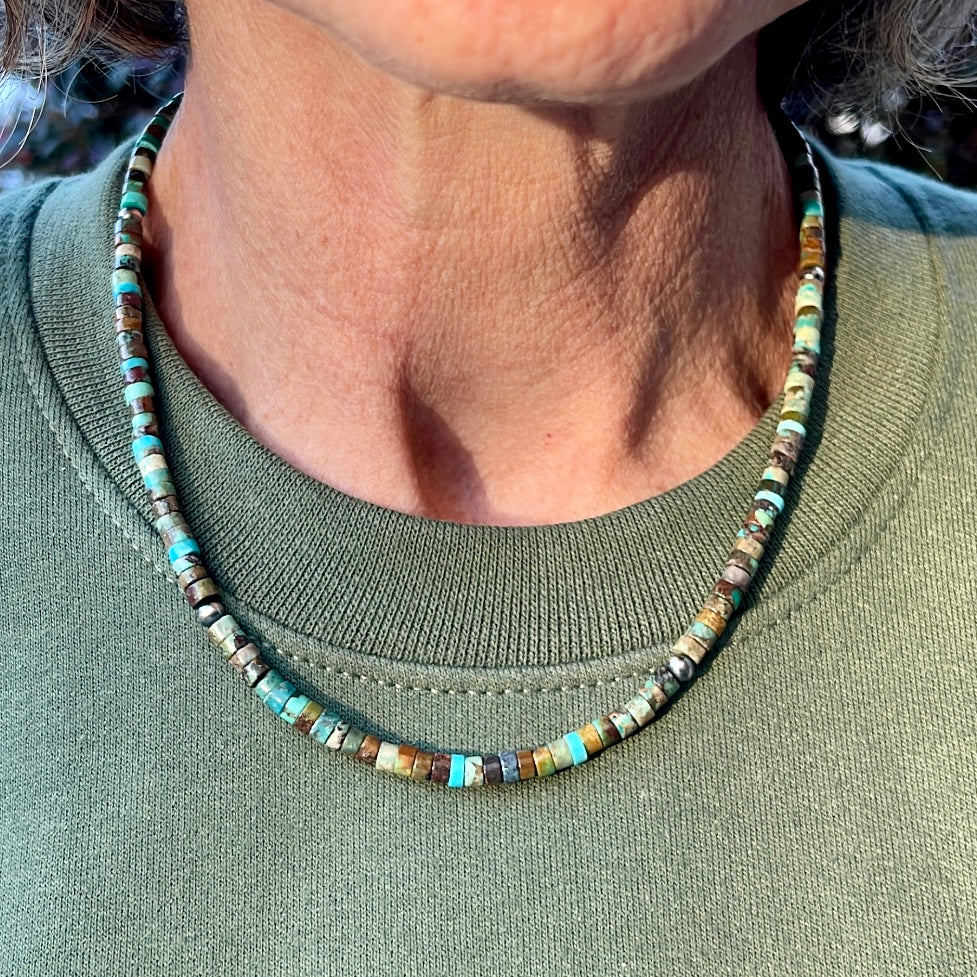 Turquoise Bead Necklace