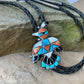 Vintage Zuni Inlay Thunderbird Bolo