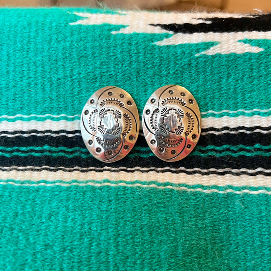 Vintage Stamped Earrings