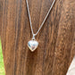 Vintage Puffy Heart Necklace