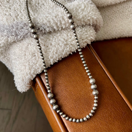 Sterling Pearl Necklace