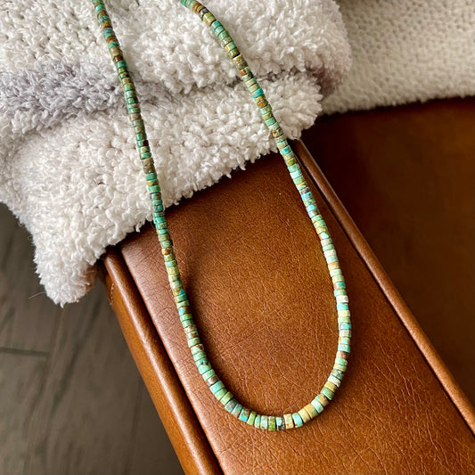 Turquoise Bead Necklace