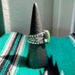 Sonoran Mountain Turquoise Tapered Ring - Size 10