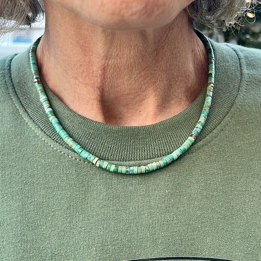 Turquoise Bead Necklace