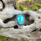 Whitewater Turquoise Ring - Size 6