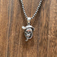 Vintage Pirate Girl Necklace