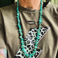 Vintage Turquoise Bead Necklace