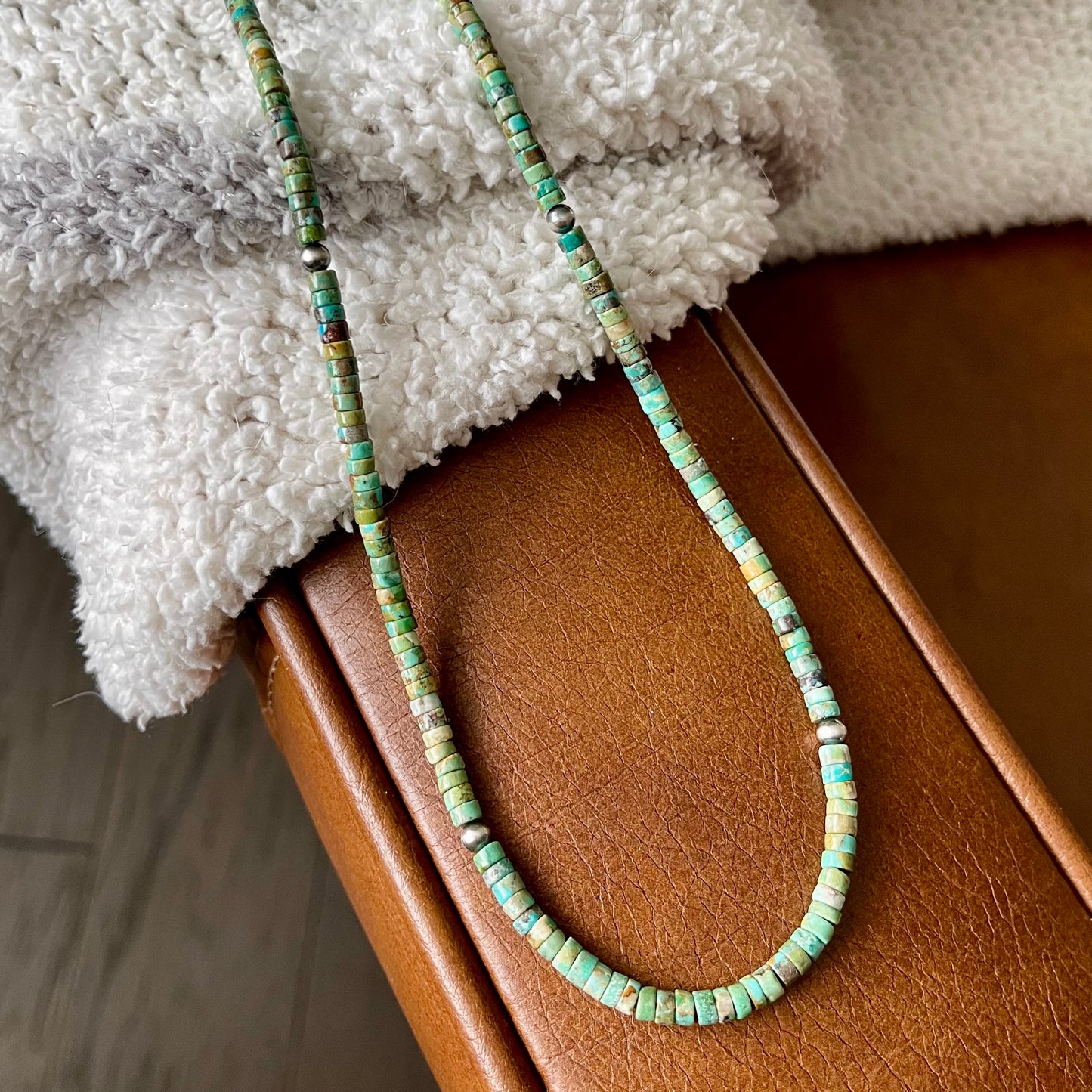 Turquoise Bead Necklace