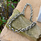 Stamped Chain Link Necklace