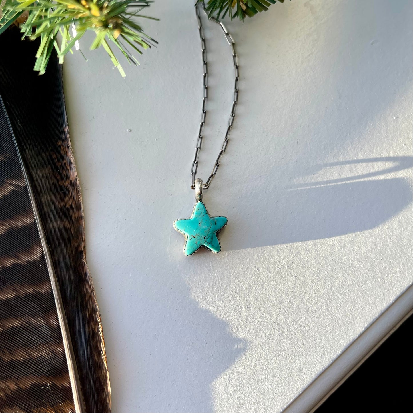 Turquoise Star Necklace