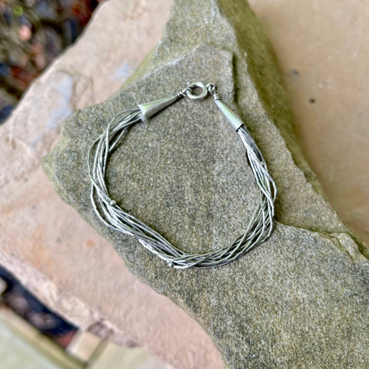 Vintage Liquid Silver Bracelet