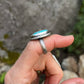 Whitewater Turquoise Ring - Size 6