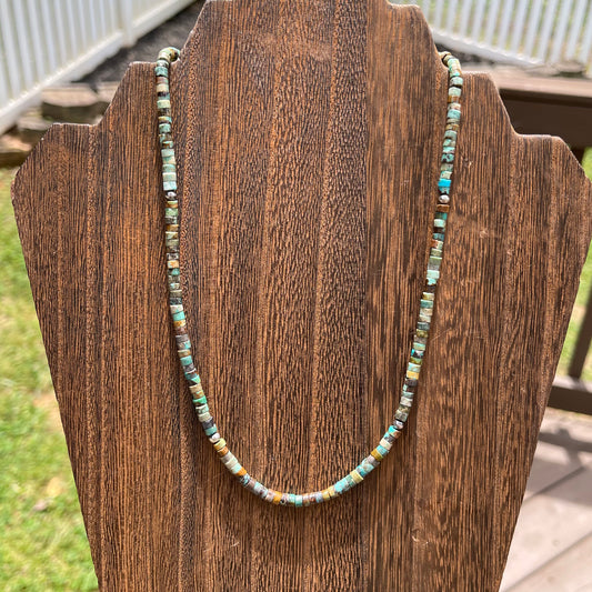 Turquoise Bead Necklace