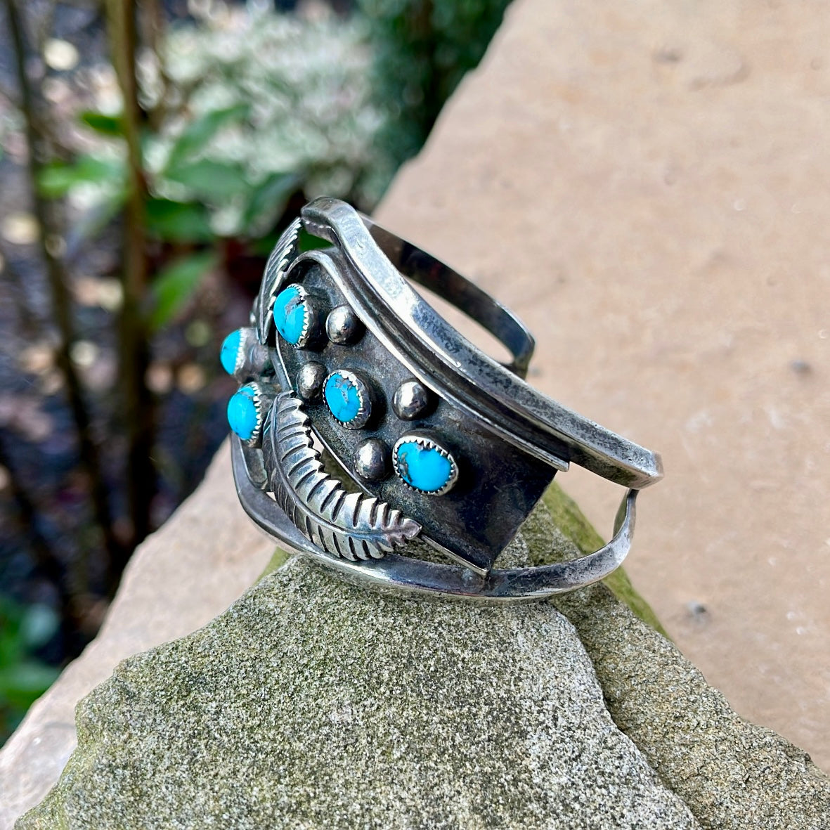 Vintage Turquoise Cuff