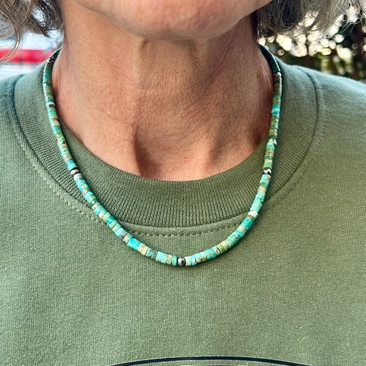 Turquoise Bead Necklace