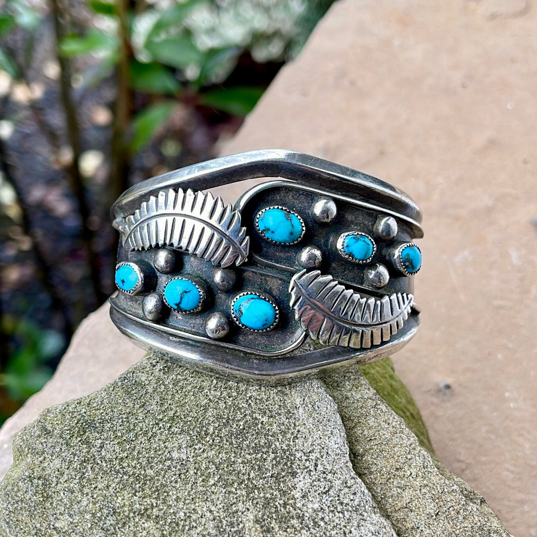 Vintage Turquoise Cuff