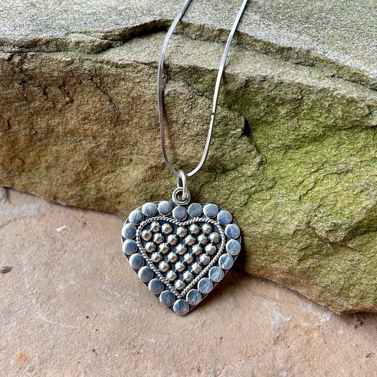 Vintage Heart Necklace