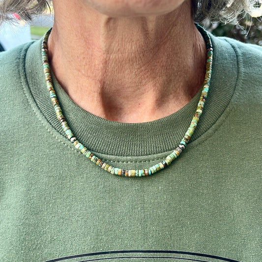 Turquoise Bead Necklace