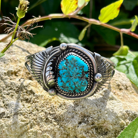 Vintage Turquoise Cuff