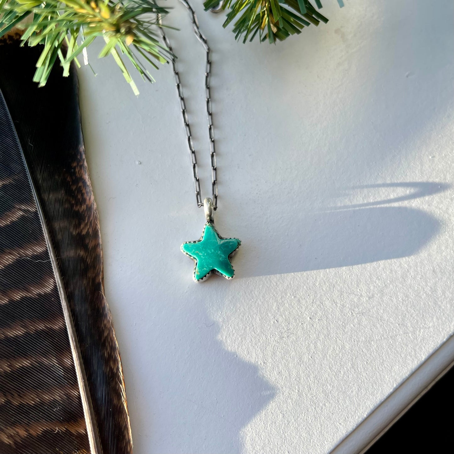 Turquoise Star Necklace