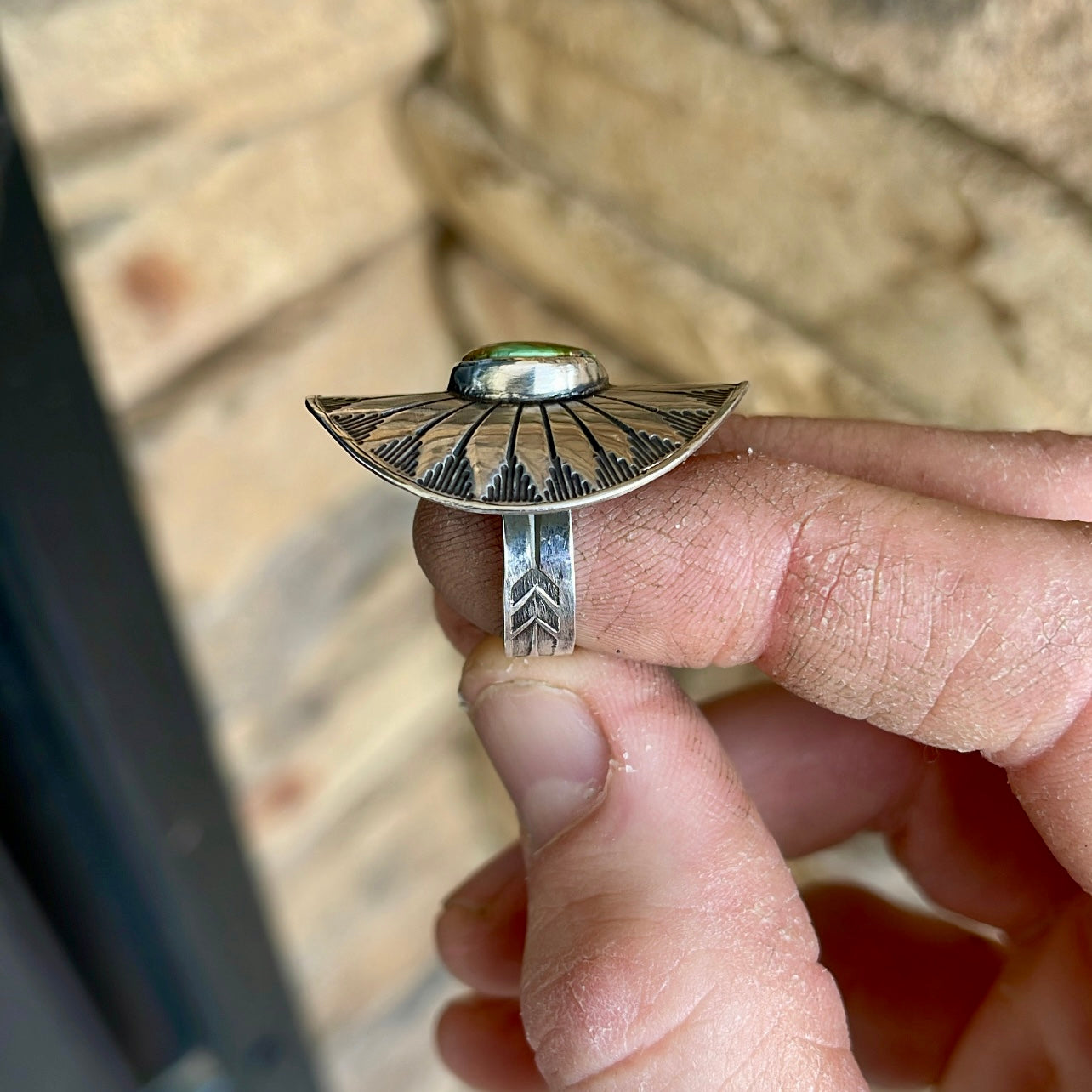 Royston Shield Ring - Size 8