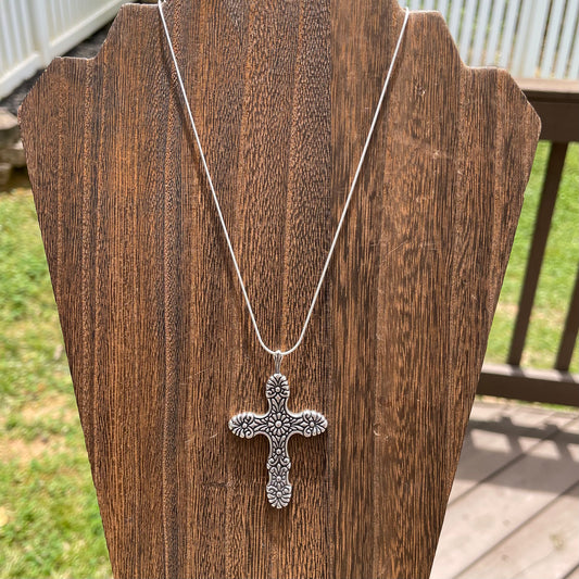 Vintage Cross Necklace