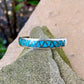 Vintage Turquoise Inlay Cuff