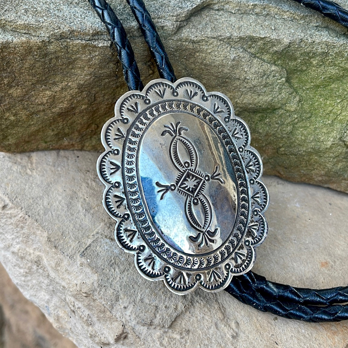 Vintage Stamped Bolo