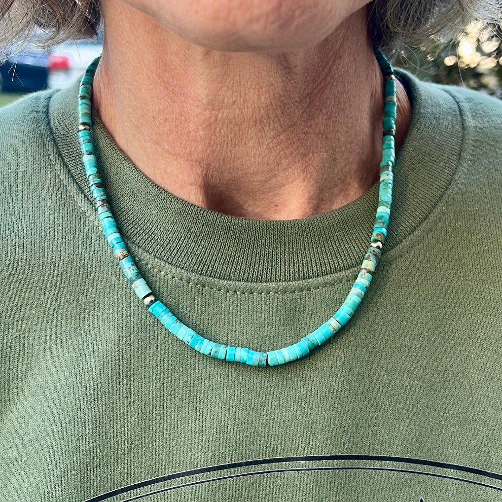 Turquoise Bead Necklace