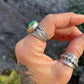 Sonoran Mountain Turquoise Tapered Ring - Size 7.25