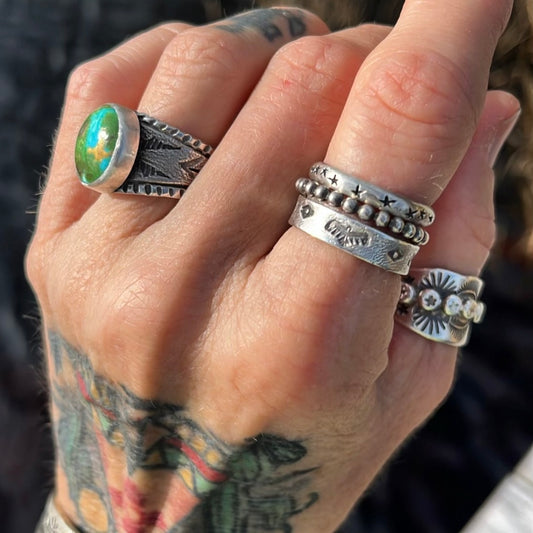 Free Bird Ring Stack