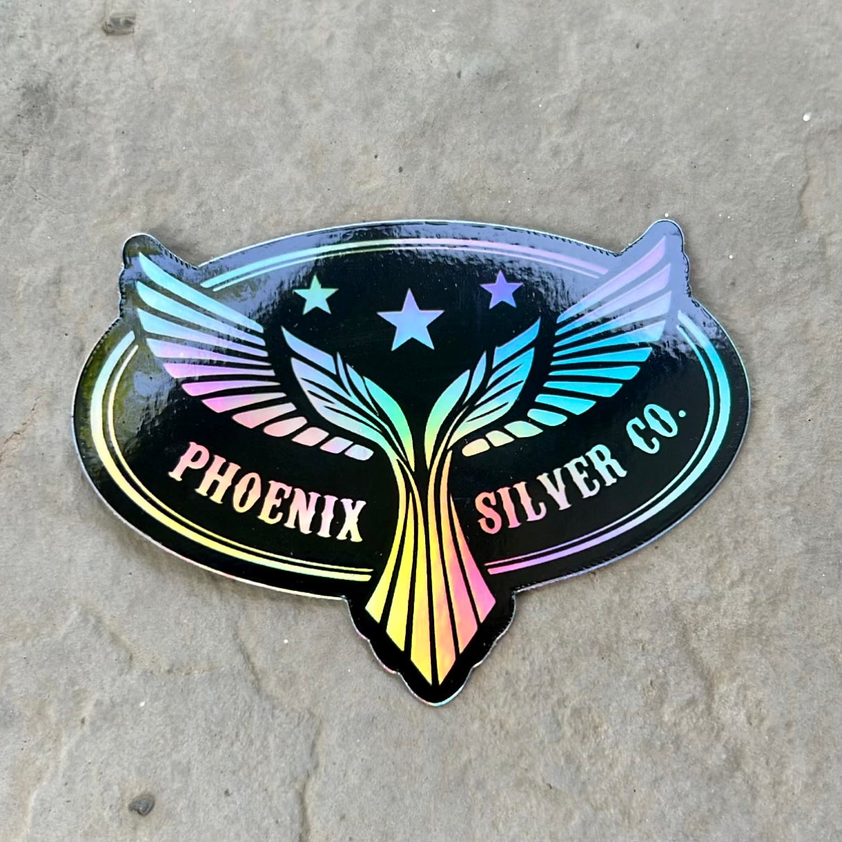 Holographic Logo Sticker