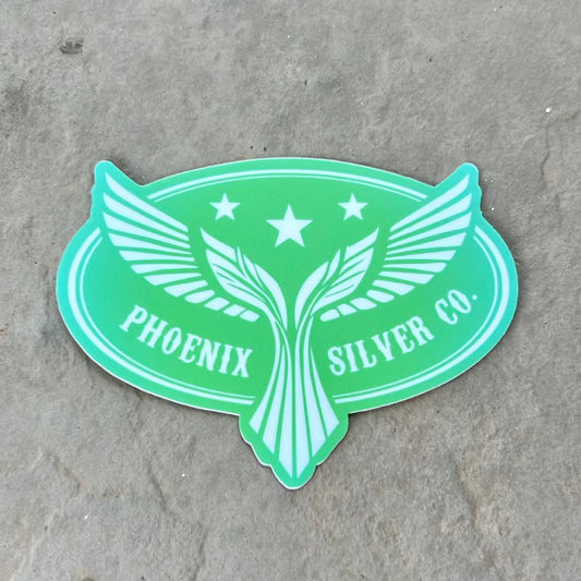 Green Logo Sticker