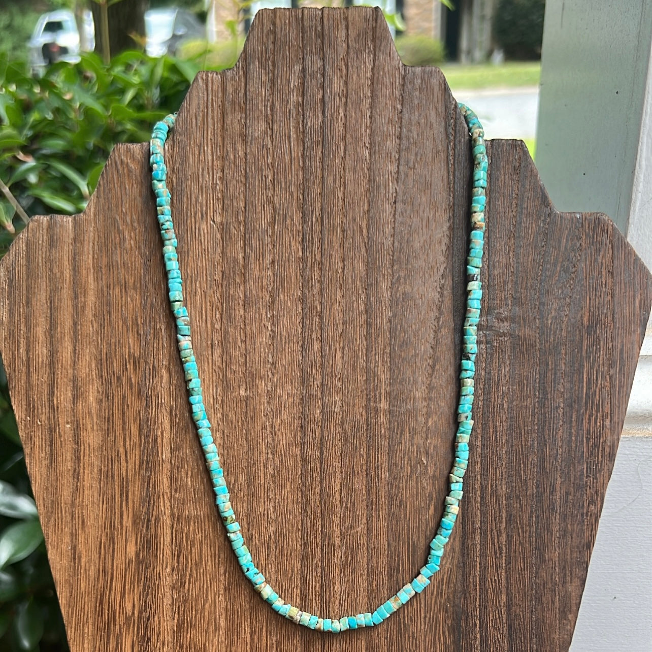 Turquoise Bead Necklace