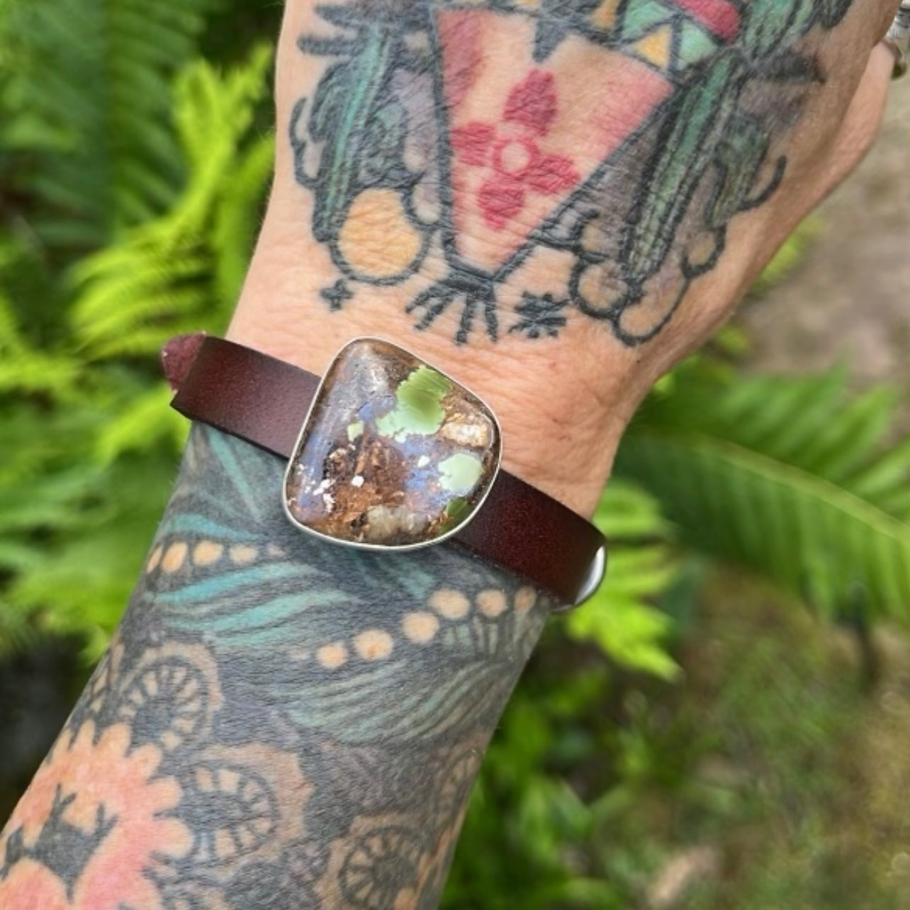 Royston Leather Wrap Bracelet